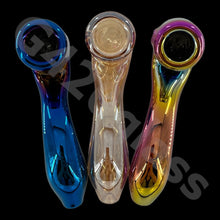 Load image into Gallery viewer, 4 1/4&quot; Electroplate Spoon Hookah Pipes Tobacco | 3 Colors Available
