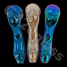 Load image into Gallery viewer, 4 1/4&quot; Electroplate Spoon Hookah Pipes Tobacco | 3 Colors Available
