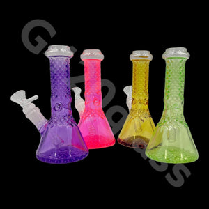 7 Inch Electric Neon Beaker Bong | Water Bong Pipes
