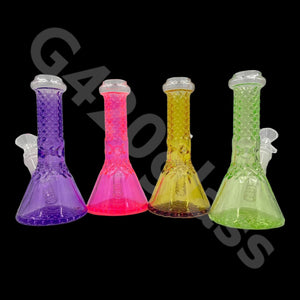 7 Inch Electric Neon Beaker Bong | Water Bong Pipes