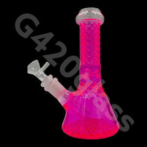 7 Inch Electric Neon Beaker Bong | Water Bong Pipes