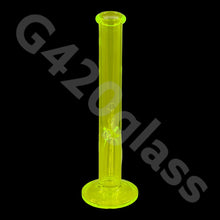 Load image into Gallery viewer, 12 Inch Straight Cylinder Neon Glass Ice Smoking Bong | Multi Color
