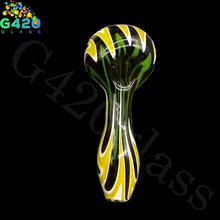 Load image into Gallery viewer, 4 Inch Glass Hand Pipes |  Fancy Color Combined Smoking Pipes
